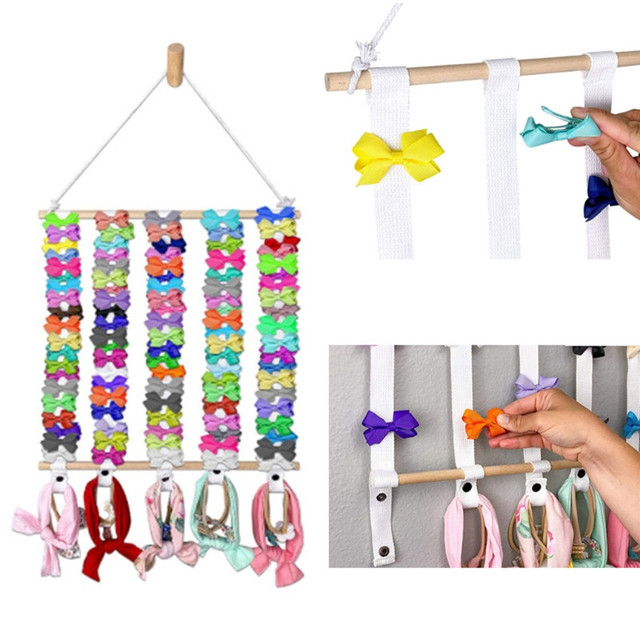 1 Pc Hair Bow Holder Organizer Headbands Storage Holder Hair Clips Display  Organizer Hair Accessories Hanging